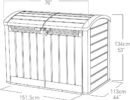 Keter 5.5′ x 3.5′ Store It Out Ultra Plastic Shed-oakleysgardenmachine- Free shipping