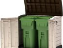 Keter Store-it-out ARC Beige & Taupe 1200L Garden storage box 1200mm 1460mm