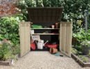 Keter Store-it-out ARC Beige & Taupe 1200L Garden storage box 1200mm 1460mm