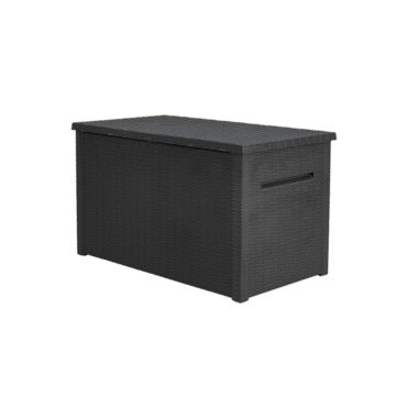 Keter Java 870 Litre Plastic Storage Box ? Grey-oakleysgardenmachine- Free shipping