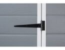 Keter 6′ x 6′ Manor Plastic Pent Garden Storage Shed – Grey-oakleysgardenmachine- Free shipping