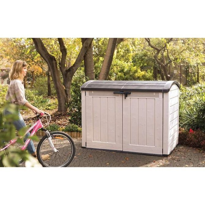 Keter 5.5′ x 3.5′ Store It Out Ultra Plastic Shed-oakleysgardenmachine- Free shipping